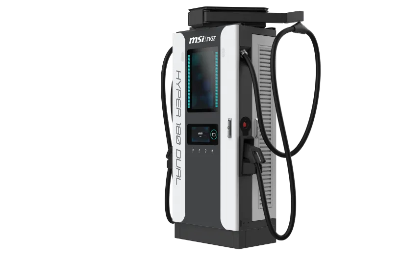 Hyper 80 Dual 充電器右視圖